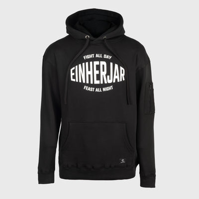 Classic Hoodie, Einherjar, Schwarz