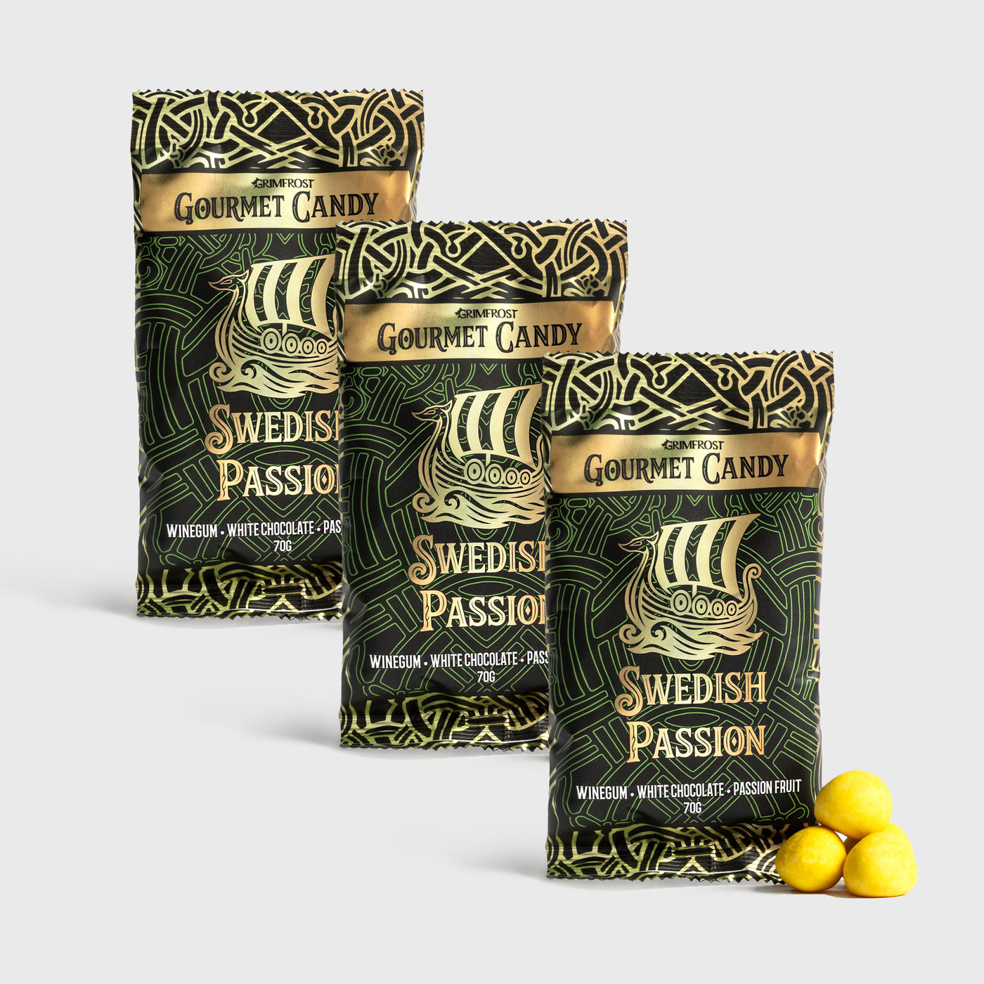 Gourmet Candy, 3 für 2, Swedish Passion