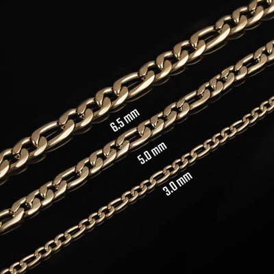 Figaro Chain, Vergoldet