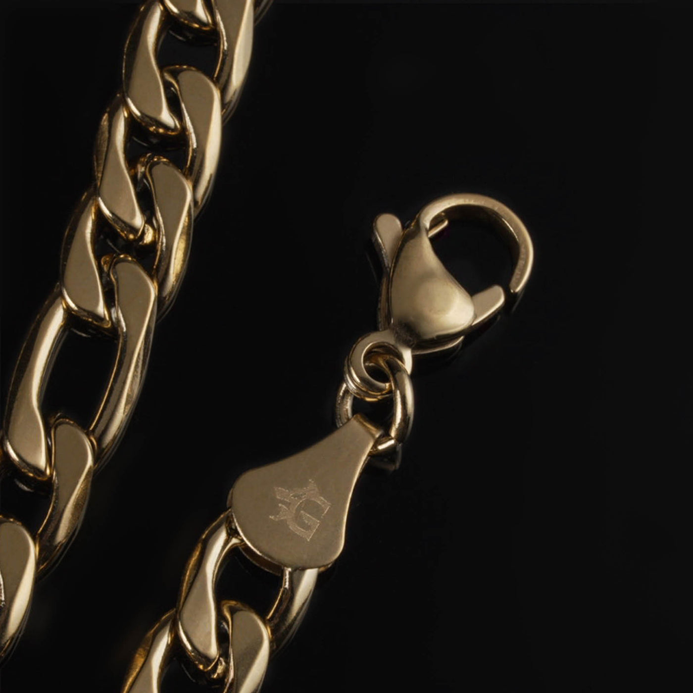 Figaro Chain, Vergoldet