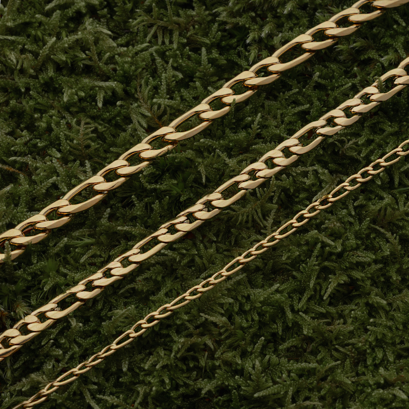 Figaro Chain, Vergoldet