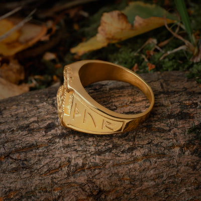 Mjolnir Ring, Vergoldet