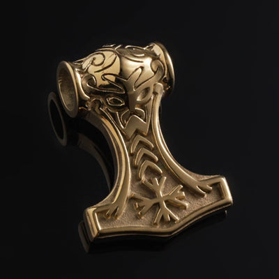Thor's Hammer of Awe, Vergoldet