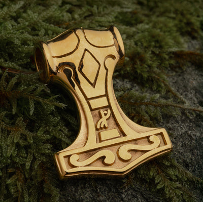 Thor's Hammer of Awe, Vergoldet