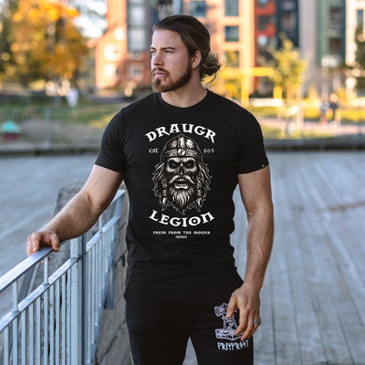 Draugr Legion Premium Tee, Schwarz