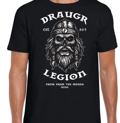 Draugr Legion Premium Tee, Schwarz
