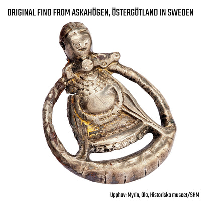 Freyja Amulett, Silber