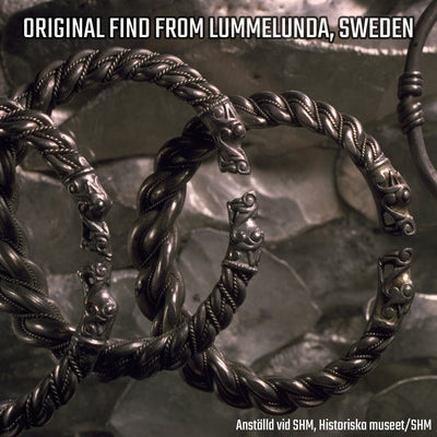 Premium Lummelunda Armreif, Silber