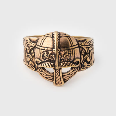 Wikingerhelm-Ring, Bronze
