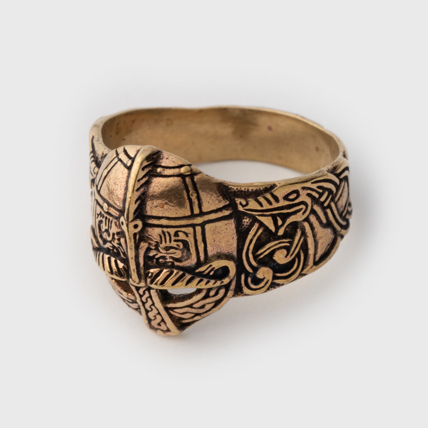Wikingerhelm-Ring, Bronze