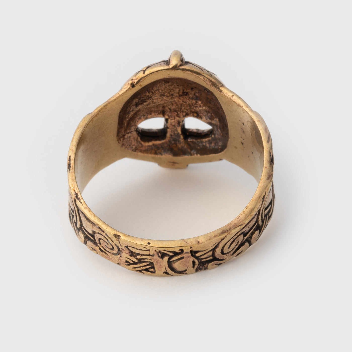 Wikingerhelm-Ring, Bronze