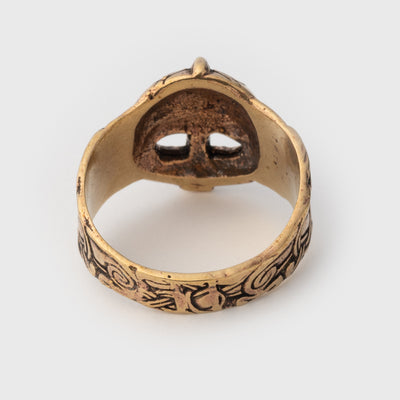 Wikingerhelm-Ring, Bronze