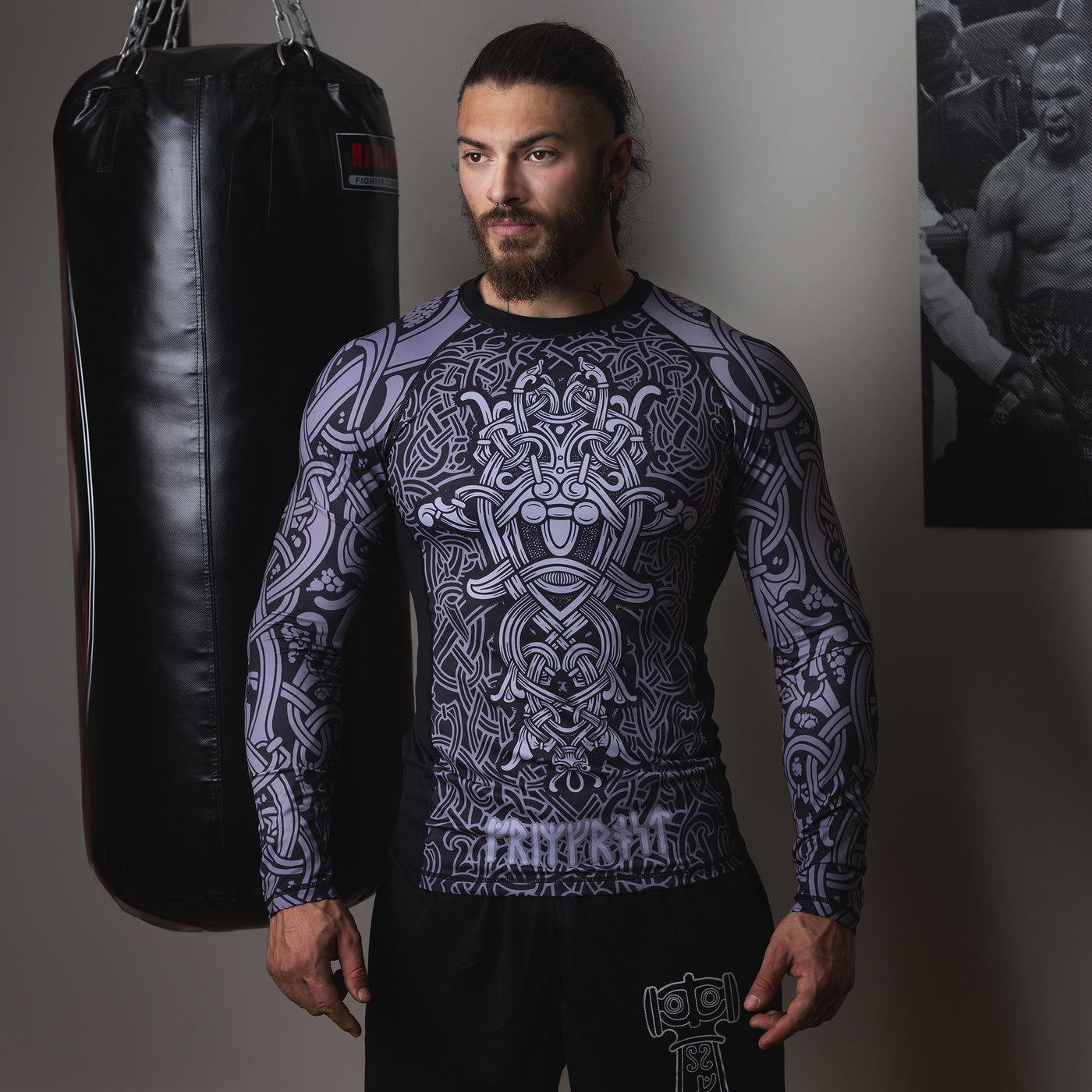 Grimfrost Rashguard, Knotenmuster