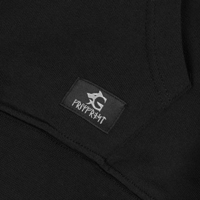 Premium Zoodie, Gute Stone, Schwarz