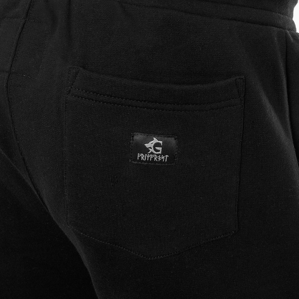 Premium Joggingshose, Heathen, Schwarz