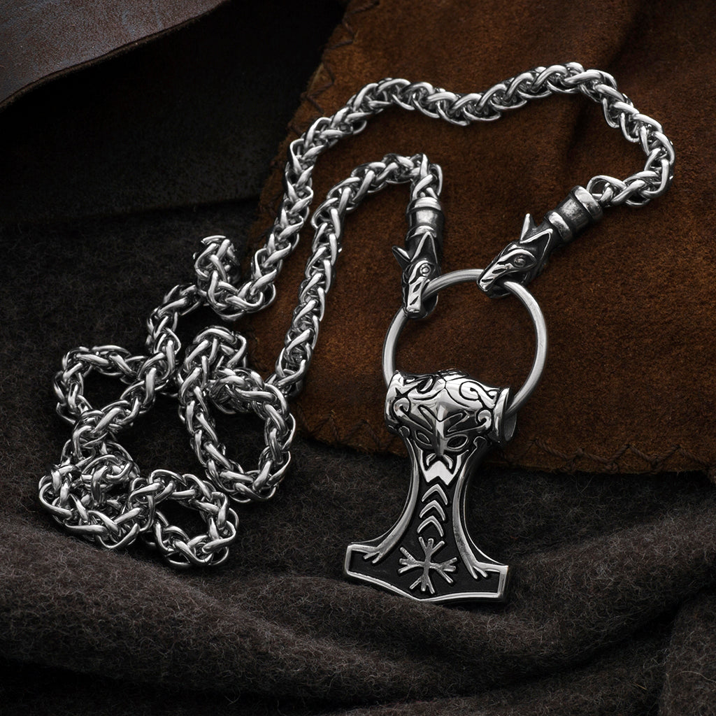 Wolf Chain, Set 2, Stainless Steel – Grimfrost Intl