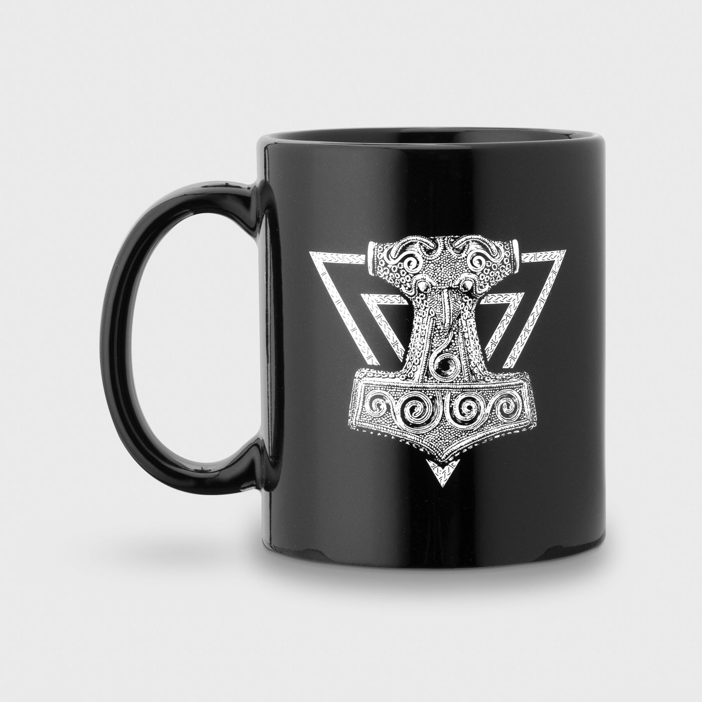 Kaffeebecher, Mjolnir, Schwarz