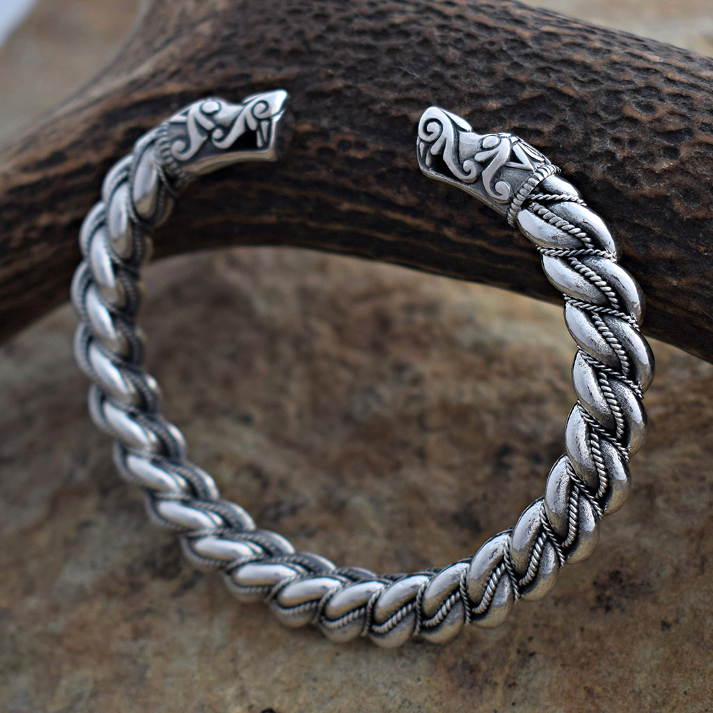 Premium Lummelunda Armreif, Silber