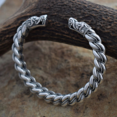 Premium Lummelunda Armreif, Silber