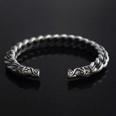 Premium Lummelunda Armreif, Silber