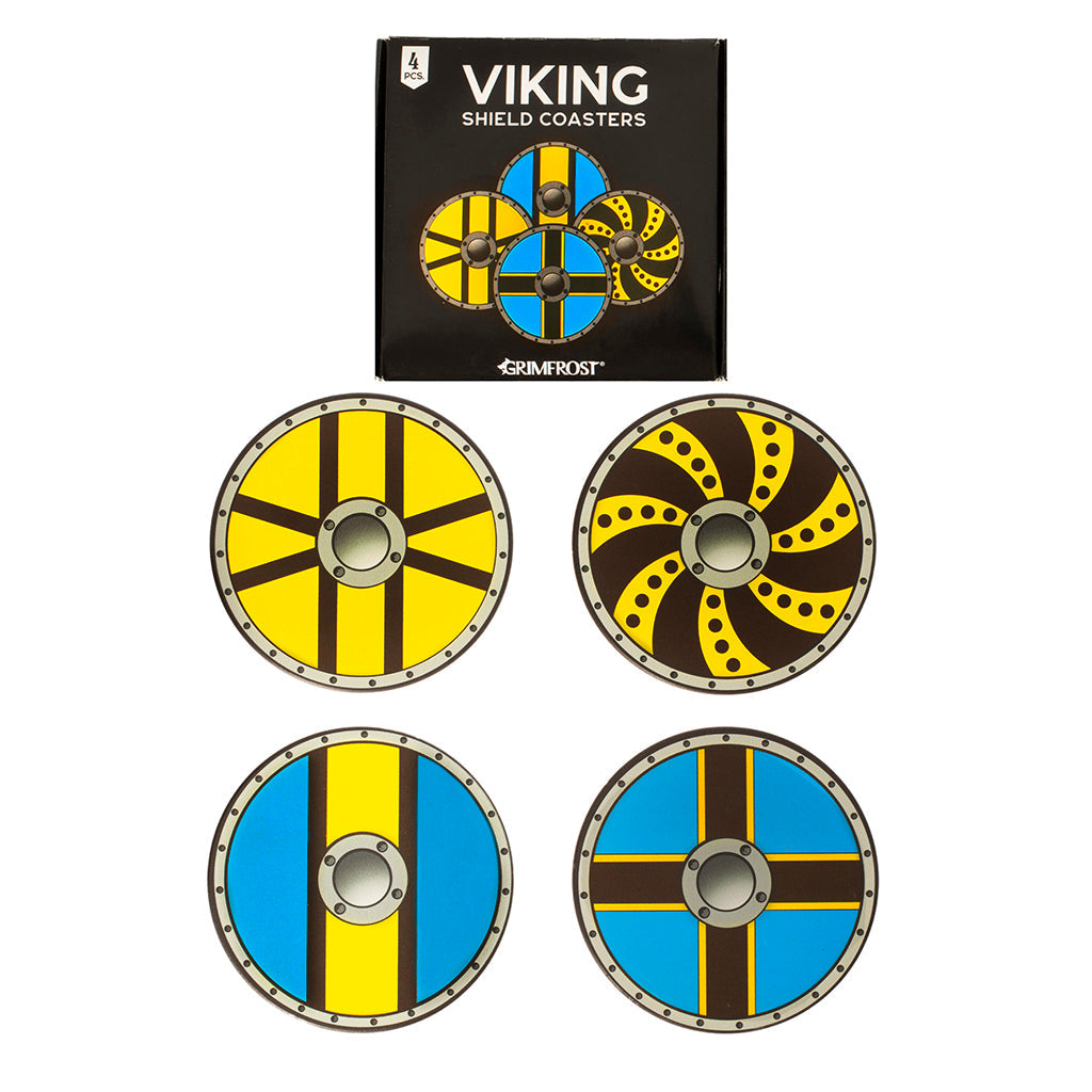 Wikingerschild Untersetzer, Set 1