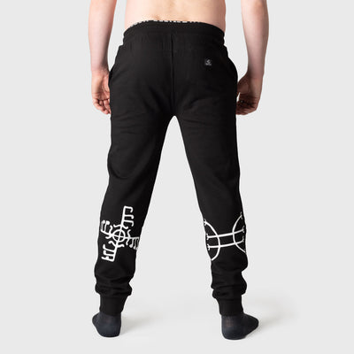 Premium Joggingshose, Heathen, Schwarz