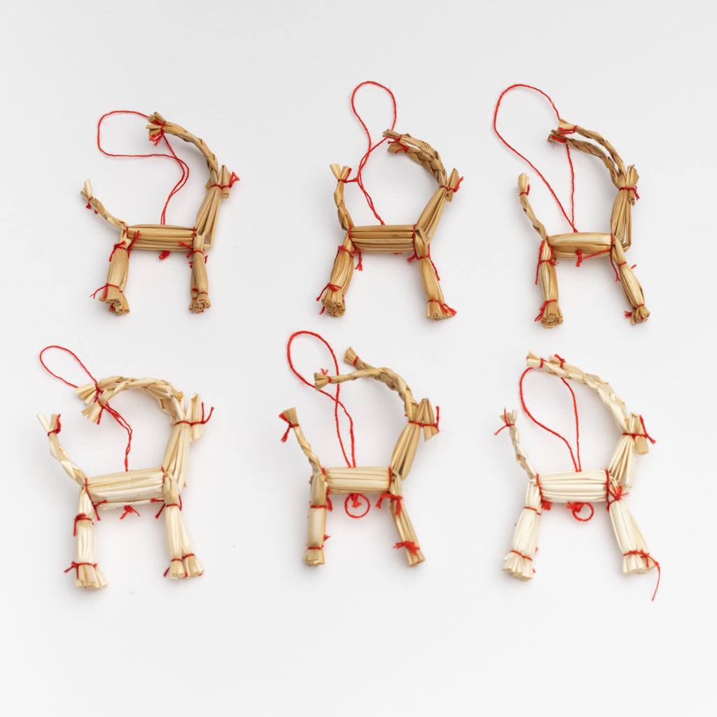 Yule Goat, Tree Decor, 6-pack