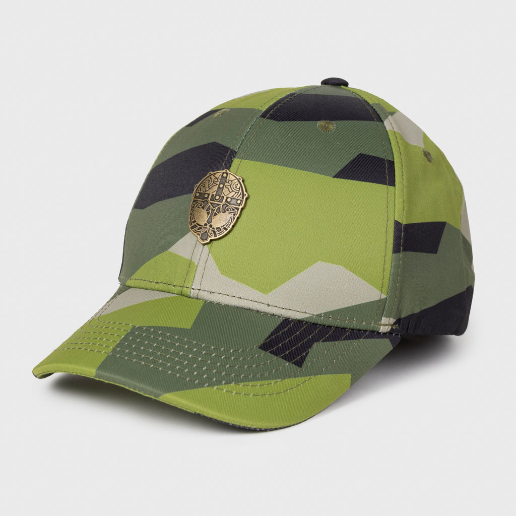M90 Baseball Cap, Grün Camo