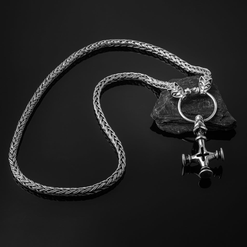 Asgard Wolf Chain, Set 3, Silber