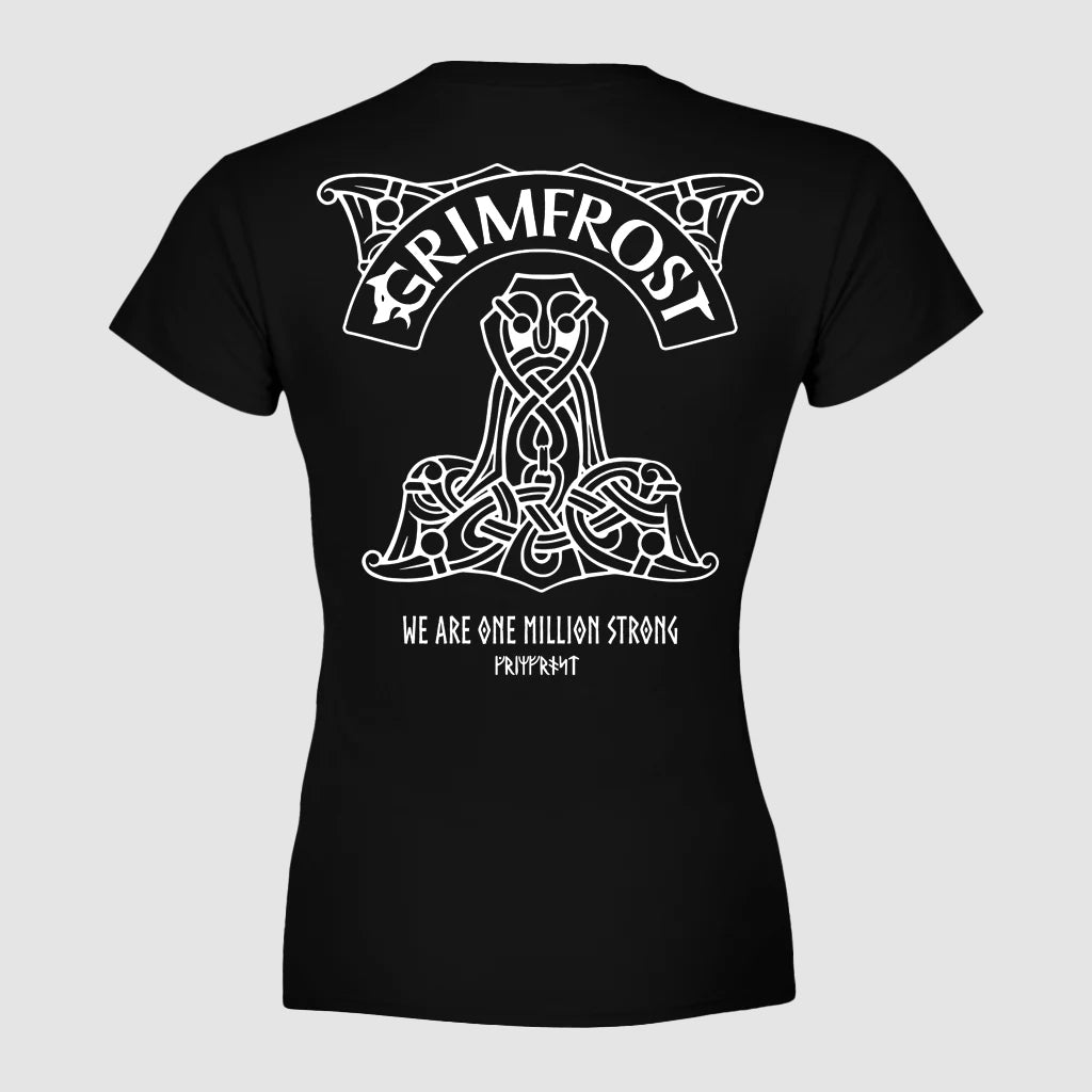 Women's Premium Tee, One Million, Black