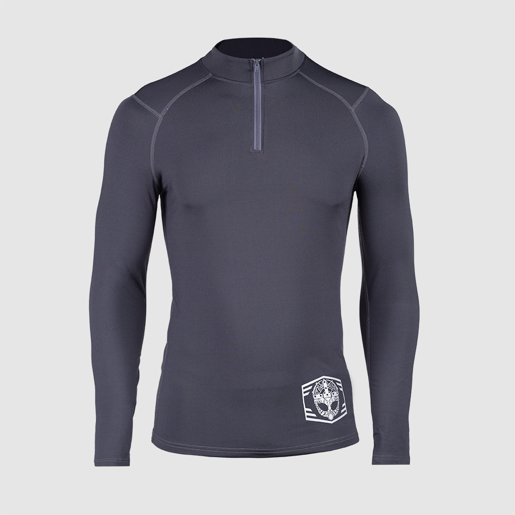 Half Zip, Grimfrost Clan, Dunkelgrau