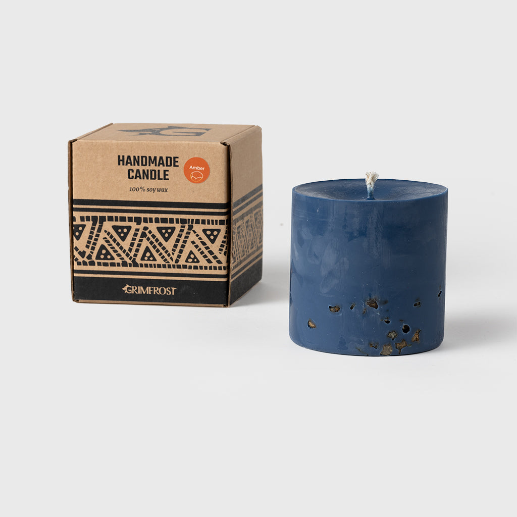 Soy Wax Candle, Amber, Large
