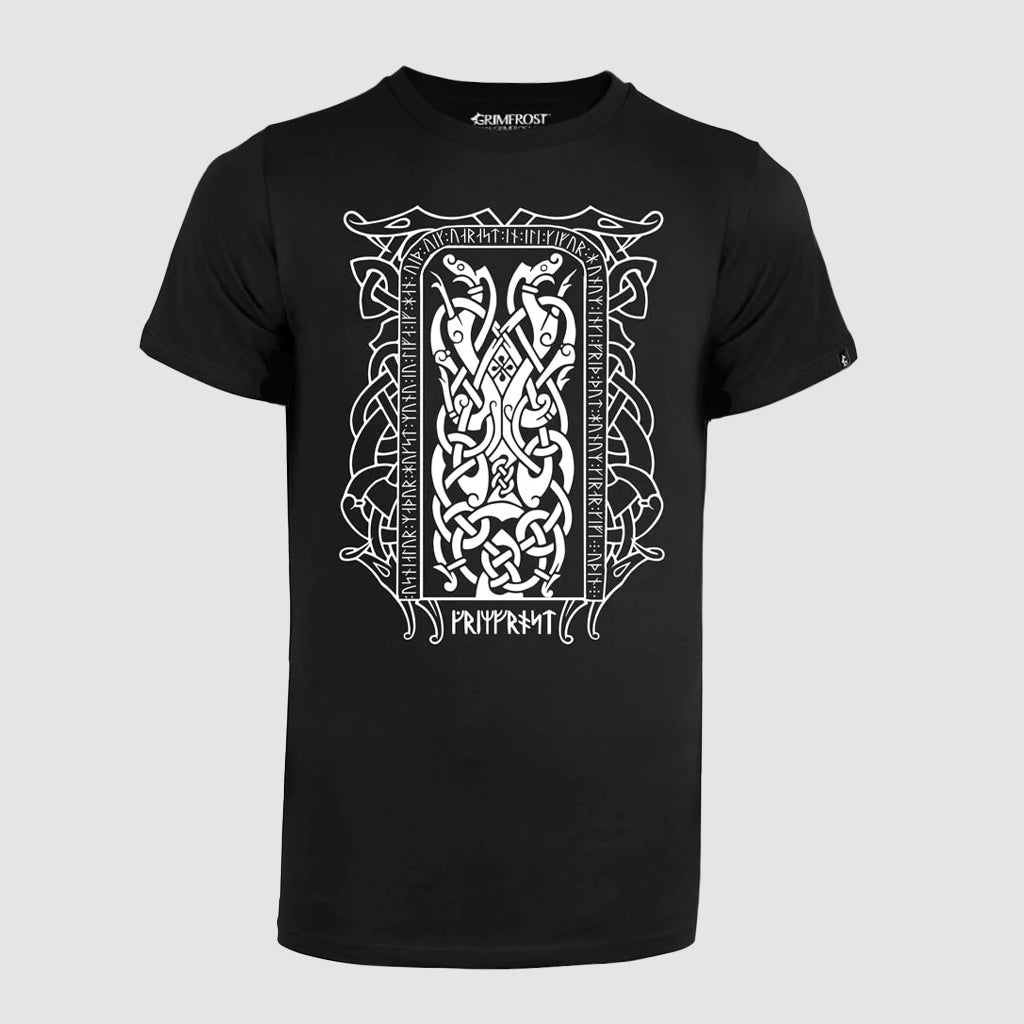 Premium Tee, Runestone, Schwarz